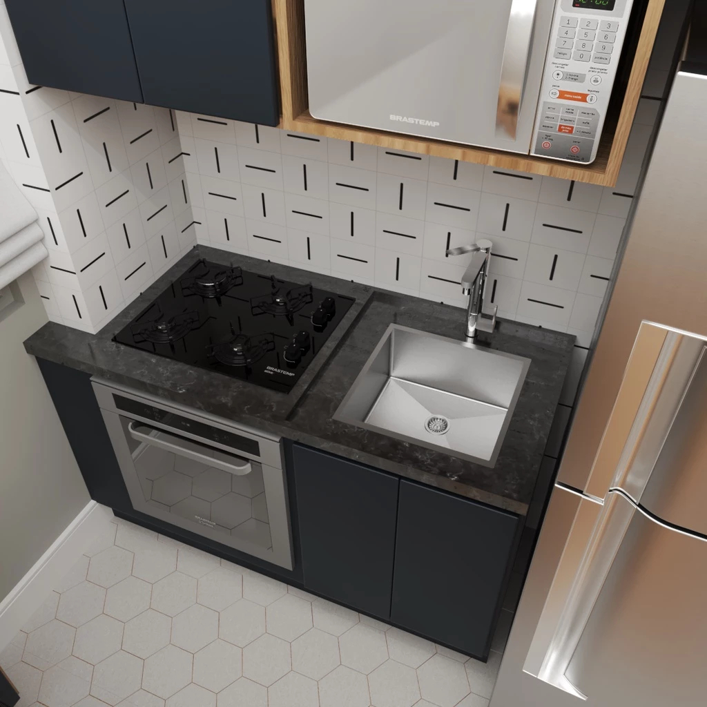 Cuba Pia Inox Decorativa Dos Hermanos – Elegância e Funcionalidade para sua Cozinha