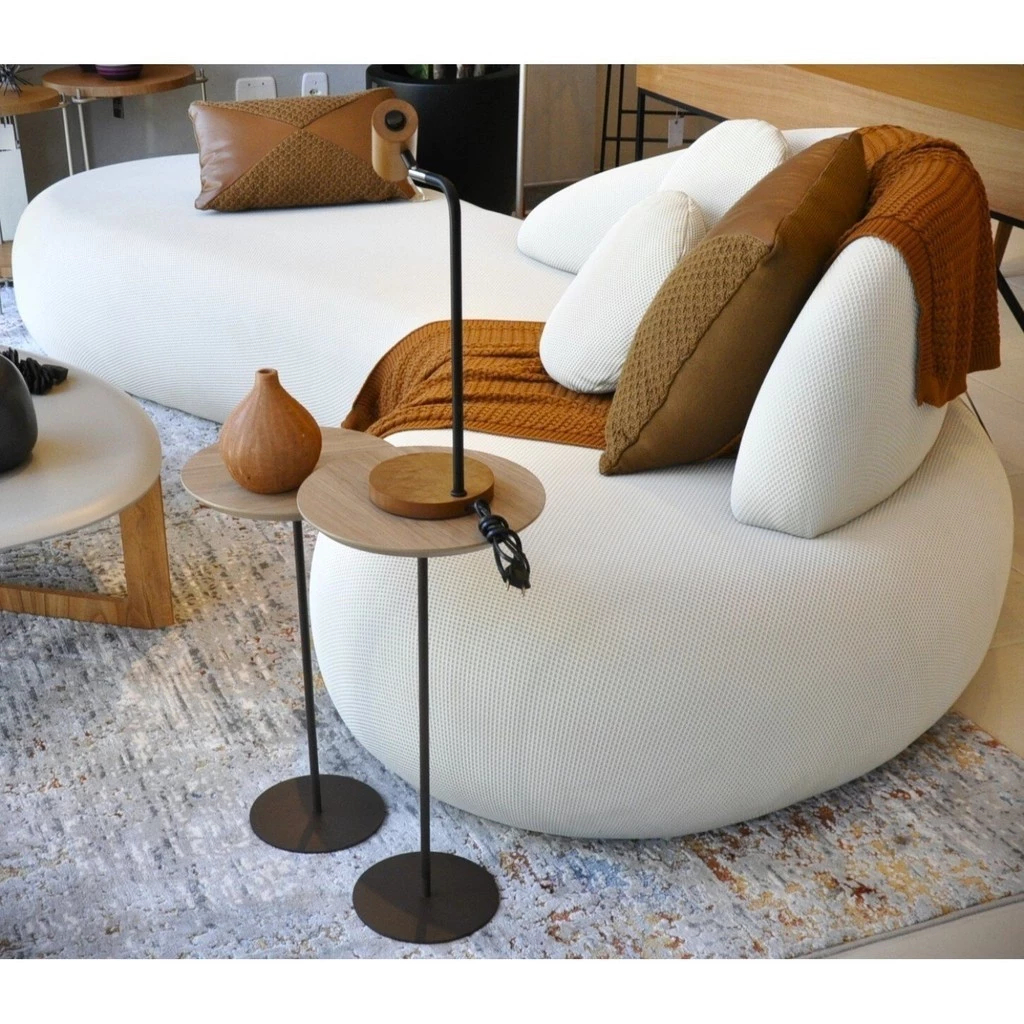 Kit 2 Mesas Laterais – Design e Funcionalidade para Todos os Ambientes