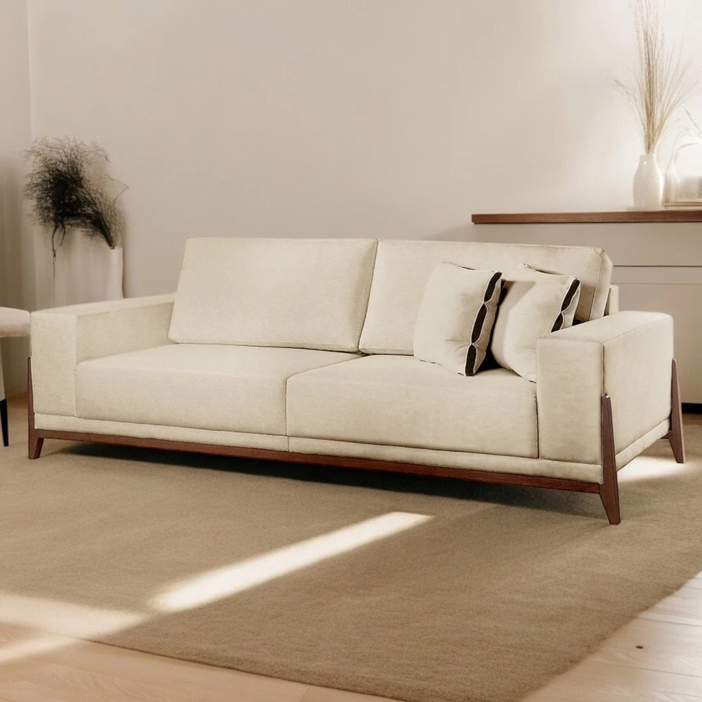 Sofá Fixo Magnus 3 Lugares – Luxo, Elegância e Sofisticação para sua Sala