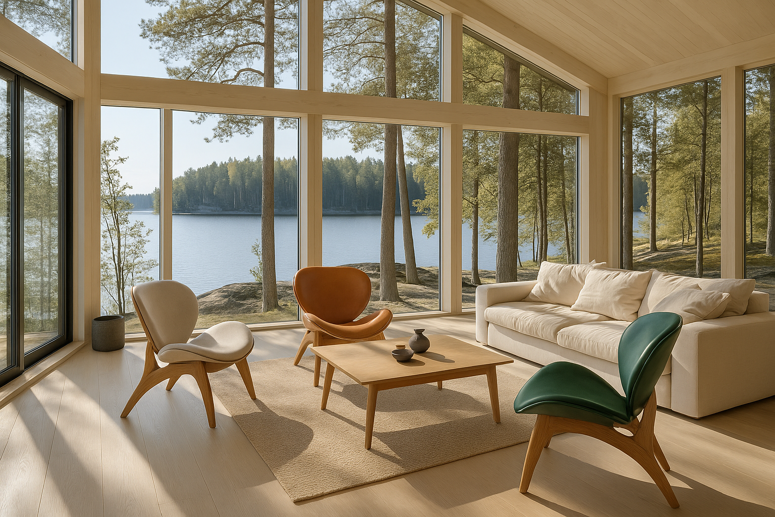 Sofisticação Natural: Conheça a Poltrona Decorativa Orgânica Kadosh