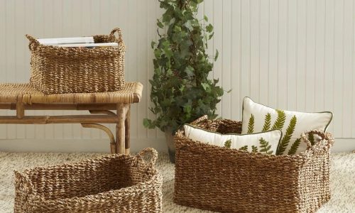3 Cestas Rústicas Decorativas – Organização com Charme Natural
