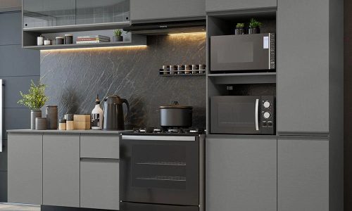 Armário de Cozinha Completa Suspenso – Praticidade e Elegância para sua Cozinha
