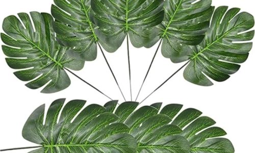 Folha Artificial Costela de Adão Beleza e Praticidade na Decoração