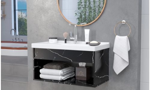 Gabinete de Banheiro com Armário para Cuba Praticidade e Elegância no Seu Ambiente
