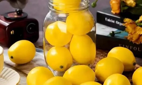 Kit 12 Limões Sicilianos Decorativos – Toque de Frescor e Elegância