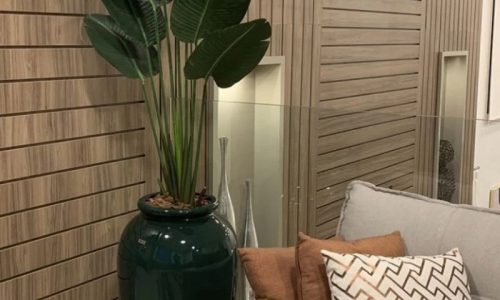 Planta Artificial Bananeira de 1,40 m com Toque Real Beleza e Praticidade para a Decoração
