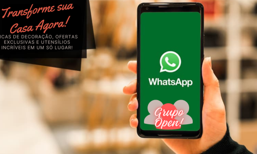 Dicas, Inspirações e Ofertas Exclusivas Entre Agora no Nosso Grupo de Utensílios para Casa e Decoração no WhatsApp!