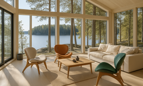 Sofisticação Natural Conheça a Poltrona Decorativa Orgânica Kadosh em Linho